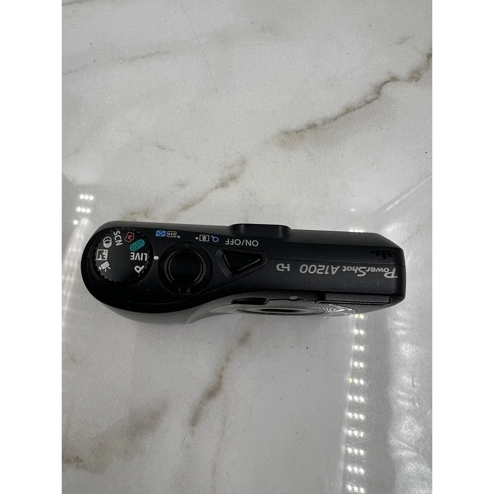 Canon PowerShot A1200 HD Digital Camera 12.1MP 4x Zoom Black PC1586 Boxed